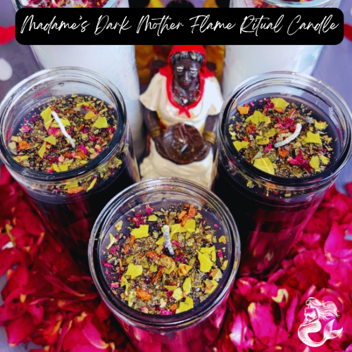 Madame's Dark Mother Flame Ritual Candle