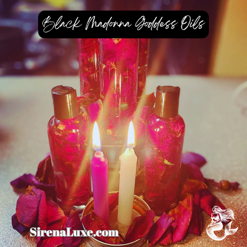 Madame’s “Black Madonna” Goddess Oils