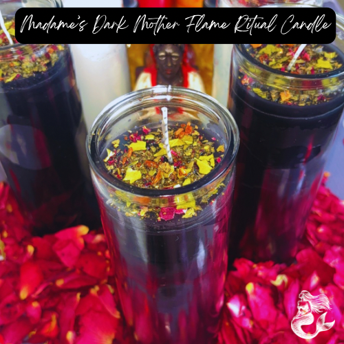 Madame's Dark Mother Flame Ritual Candle