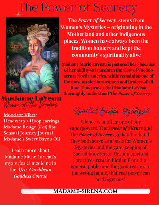 The Power of Secrecy