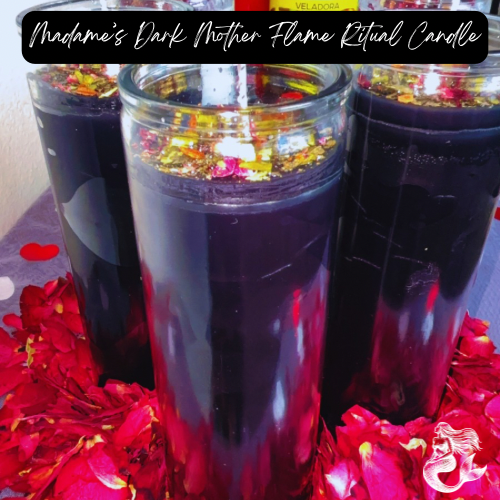 Madame's Dark Mother Flame Ritual Candle