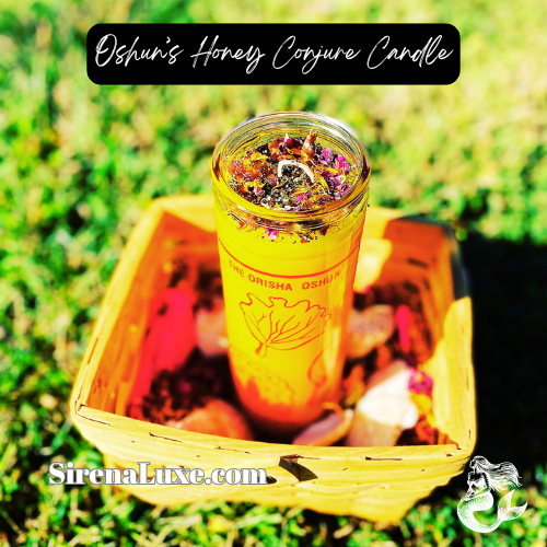 "Oshun's Honey" Fixed Candle