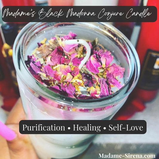 Madame’s “Black Madonna” 7-Day Purity Candle