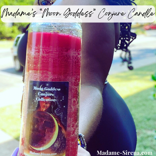 Madame’s “Moon Goddess” Conjure Candle